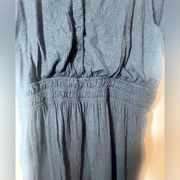 Ott black Midi empire waist Dress- Size 1X - Picture 3 of 11